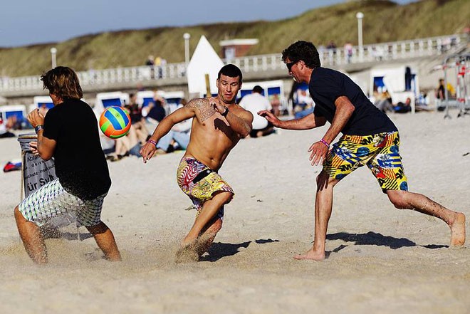 Eleazar takes on Phil Horrocks - PWA Reno World Cup Sylt Grand Slam 2011  © PWA World Tour http://www.pwaworldtour.com